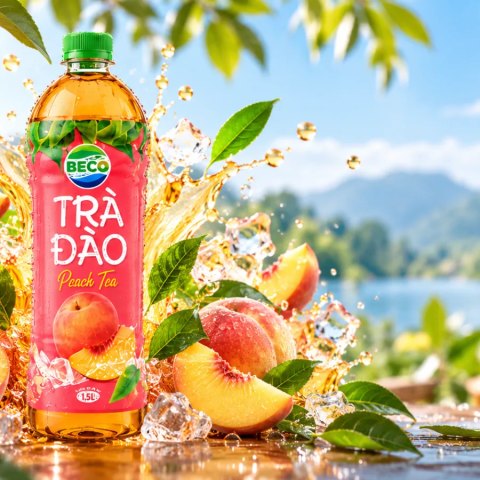 Trà đào Beco