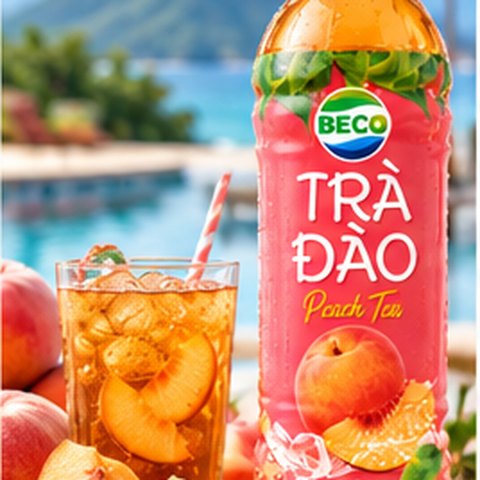 Trà đào Beco