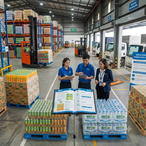 Trao đổi với nhà cung cấp nước giải khát