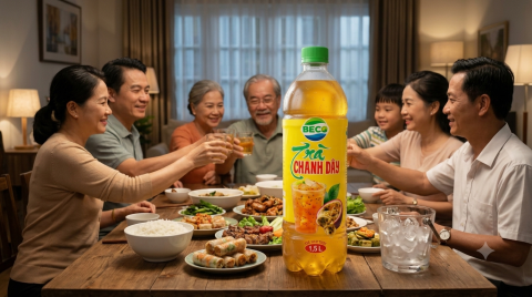 Chai đồ uống dung tích lớn được chuẩn bị để nhiều người cùng sử dụng