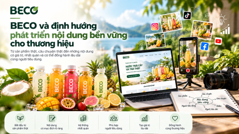 BECO và định hướng phát triển nội dung bền vững cho thương hiệu